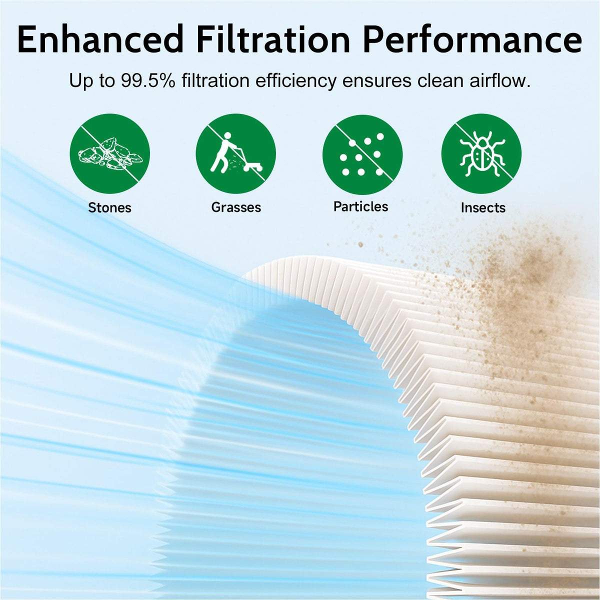 DASARYA fuel filter protects the fuel system from contaminants