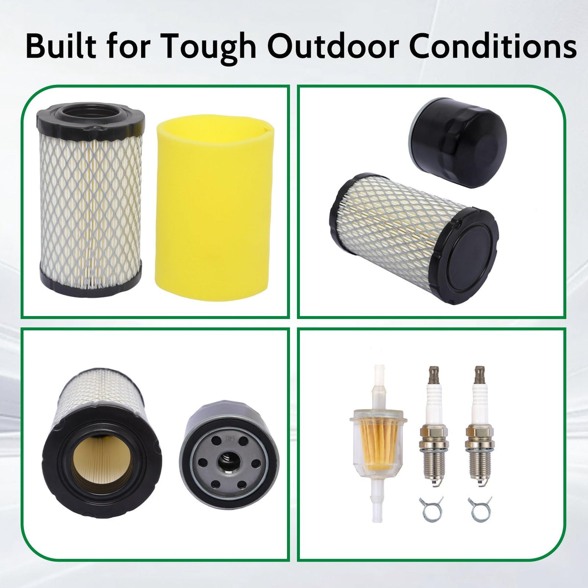 DASARYA S100 oil filter maintains smooth operation for John Deere mowers