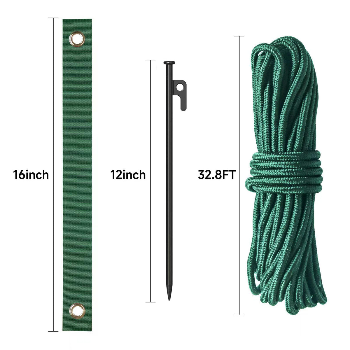 DasTior 3pcs tree straps 15.8-inch protect the trunk with gentle, secure support.