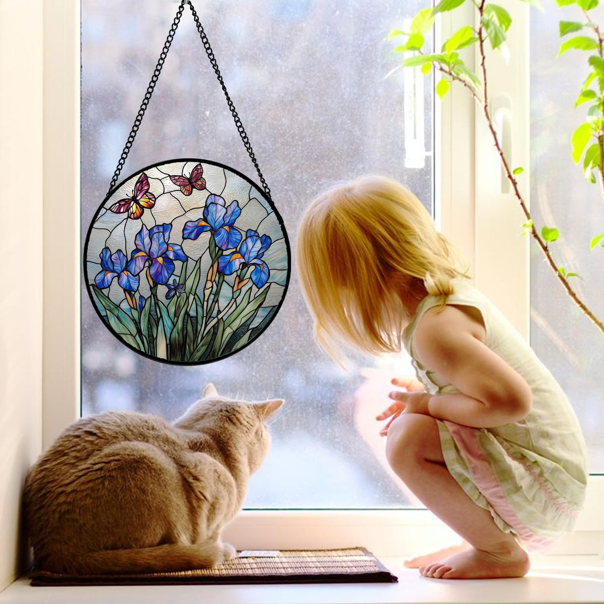 DASTOLL diamond glass panel sparkles in sunlit rooms