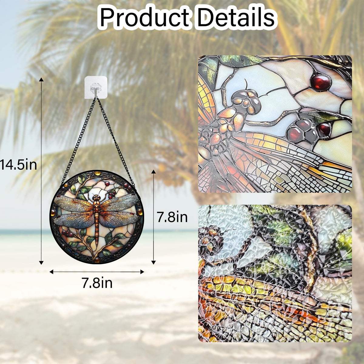 DASTOLL dragonfly suncatcher gift packaging ready for celebrations