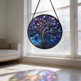 DASTOLL gift-ready stained glass suncatcher for gifting