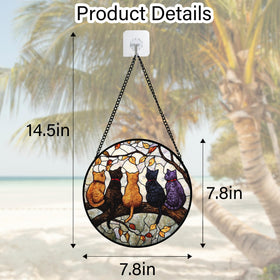 DASTOLL metal chain enables easy, secure hanging on windows or doors.