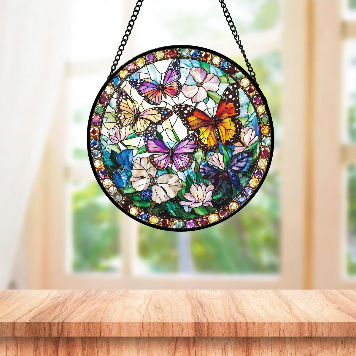 DASTOLL butterfly suncatcher ideal for Mother's Day gifts