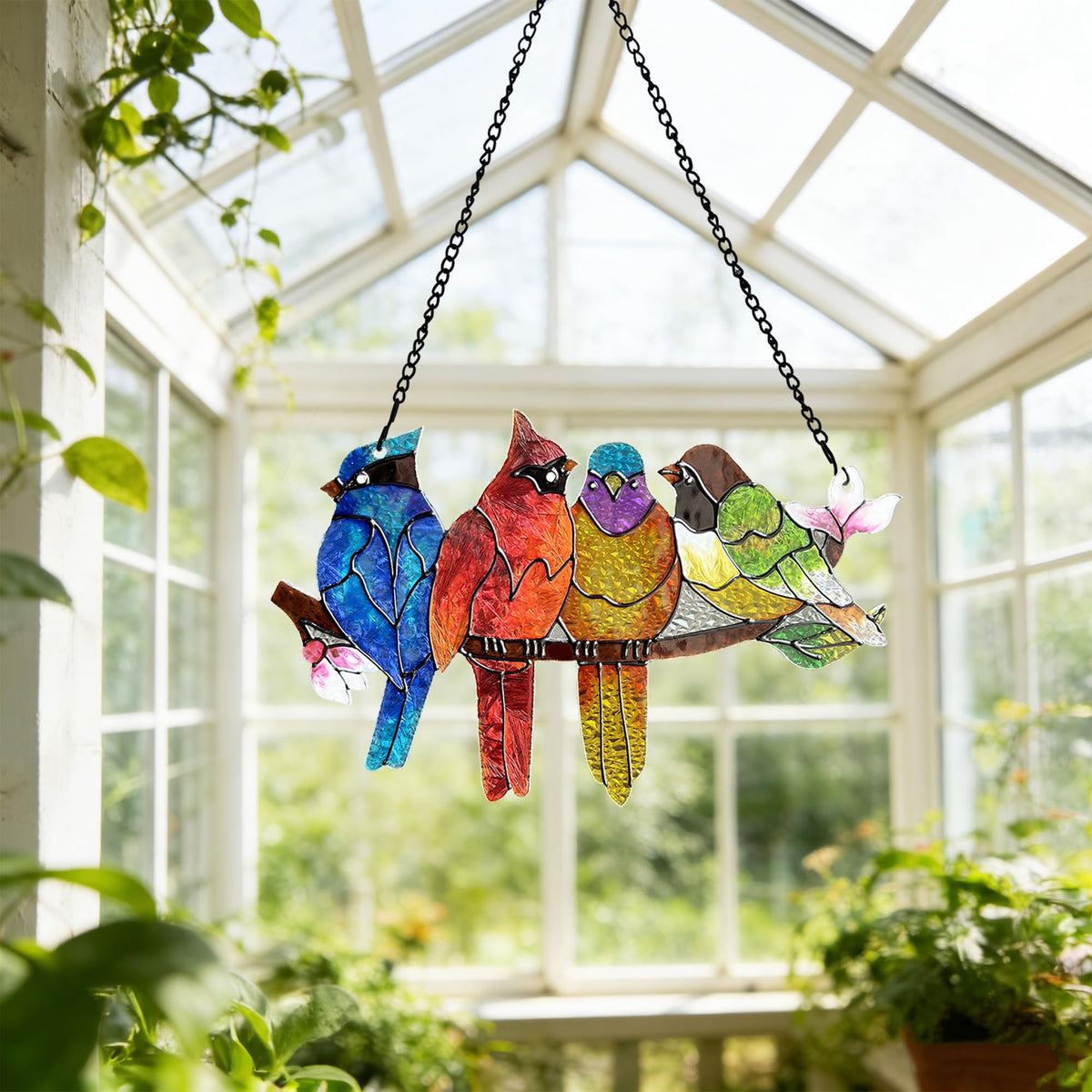 DASTOLL ready-to-hang window decor installs quickly on windows, doors, porches, or walls.