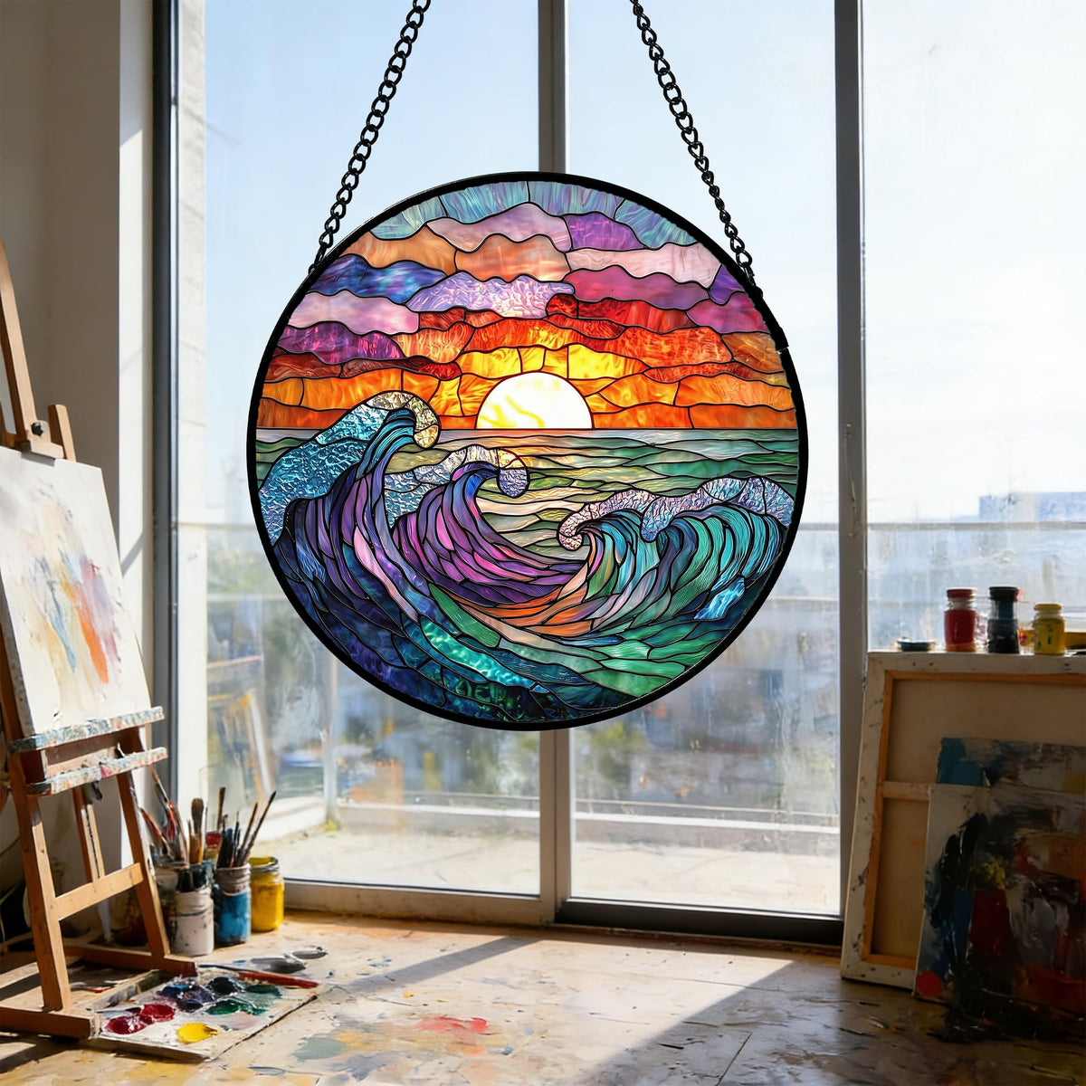DASTOLL stained glass gift idea for birthdays and holidays