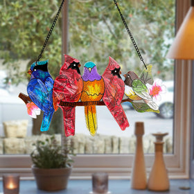 DASTOLL sun catcher indoors brightens spaces with nature-inspired art.
