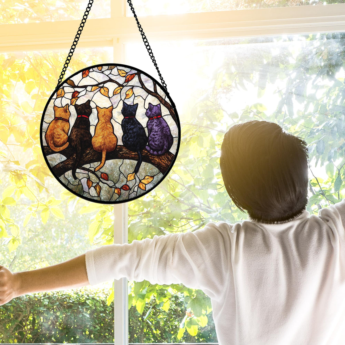 DASTOLL UV-printed diamond glass with metal frame, ready to hang.