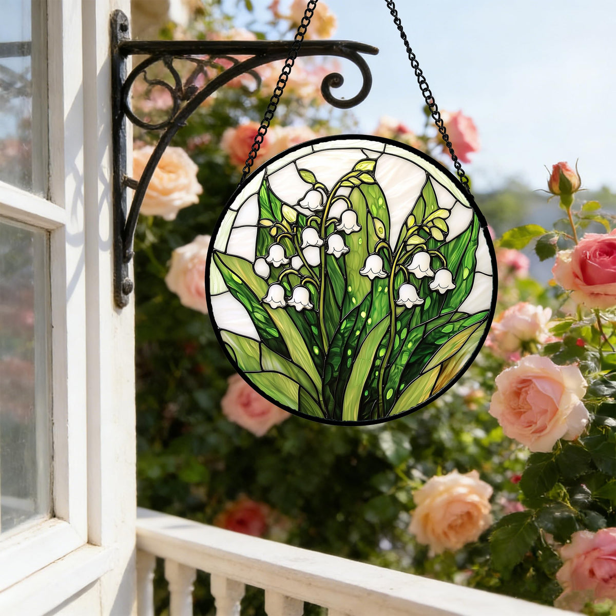 DASTOLL vibrant glass decor adds cheerful focal point to any room.