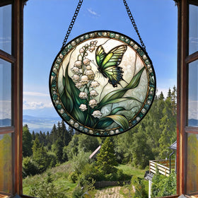 DASTOLL suncatcher decor for porches, doors, or walls adds warm light