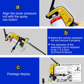 Dasunwat high-reach tool enables safer non-climbing tasks for tall fixtures.