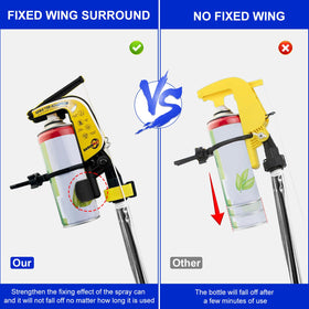 Dasunwat spray bracket for wasp keeps can steady during long-range spraying.