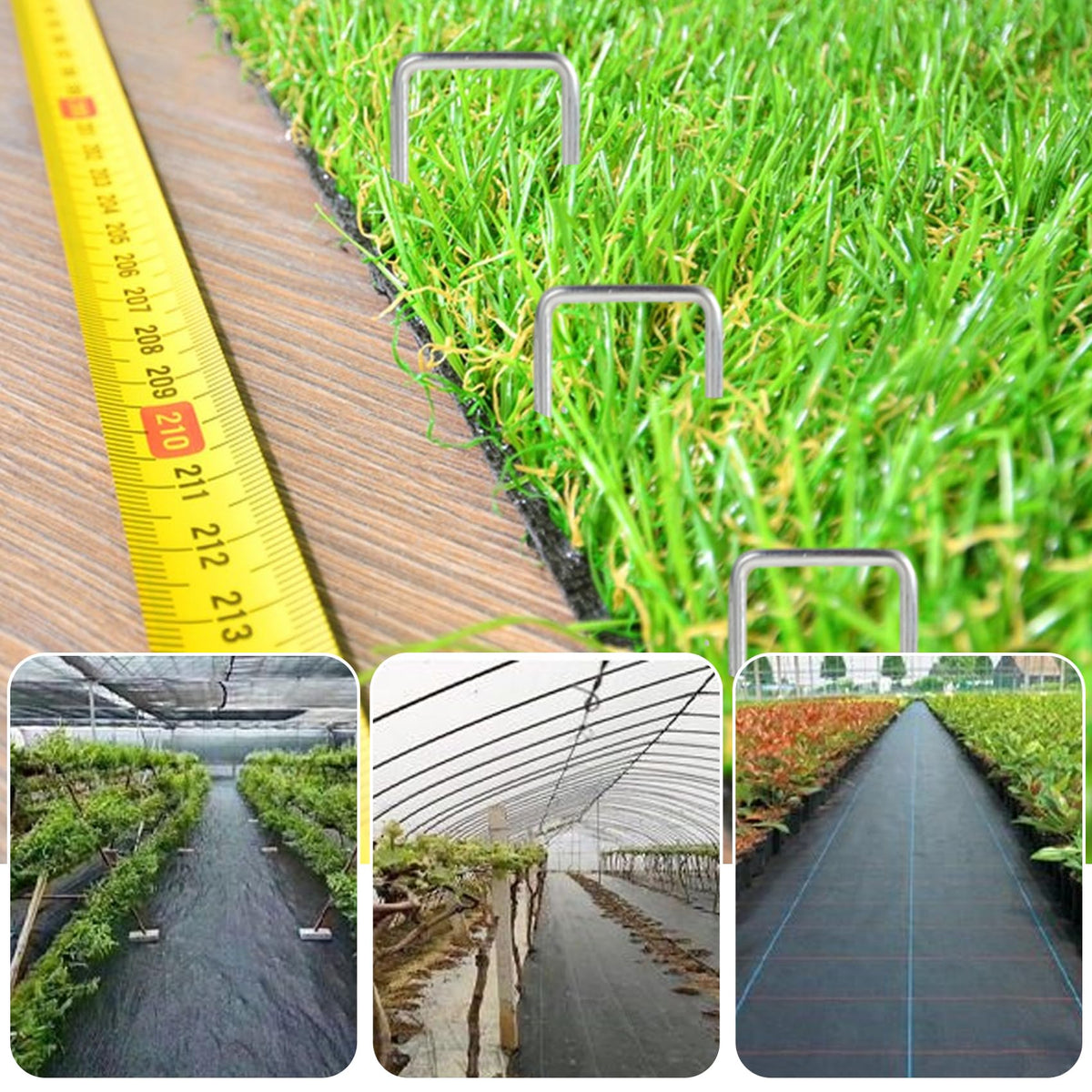 DaTpuik versatile stakes suit decorations and landscaping projects.