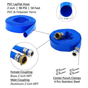 DAVCO aluminum pin-lug fittings provide secure pool pump connections.