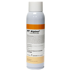 DavesPestDefense PT Alpine Fly Bait label lists target pests and recommended use areas