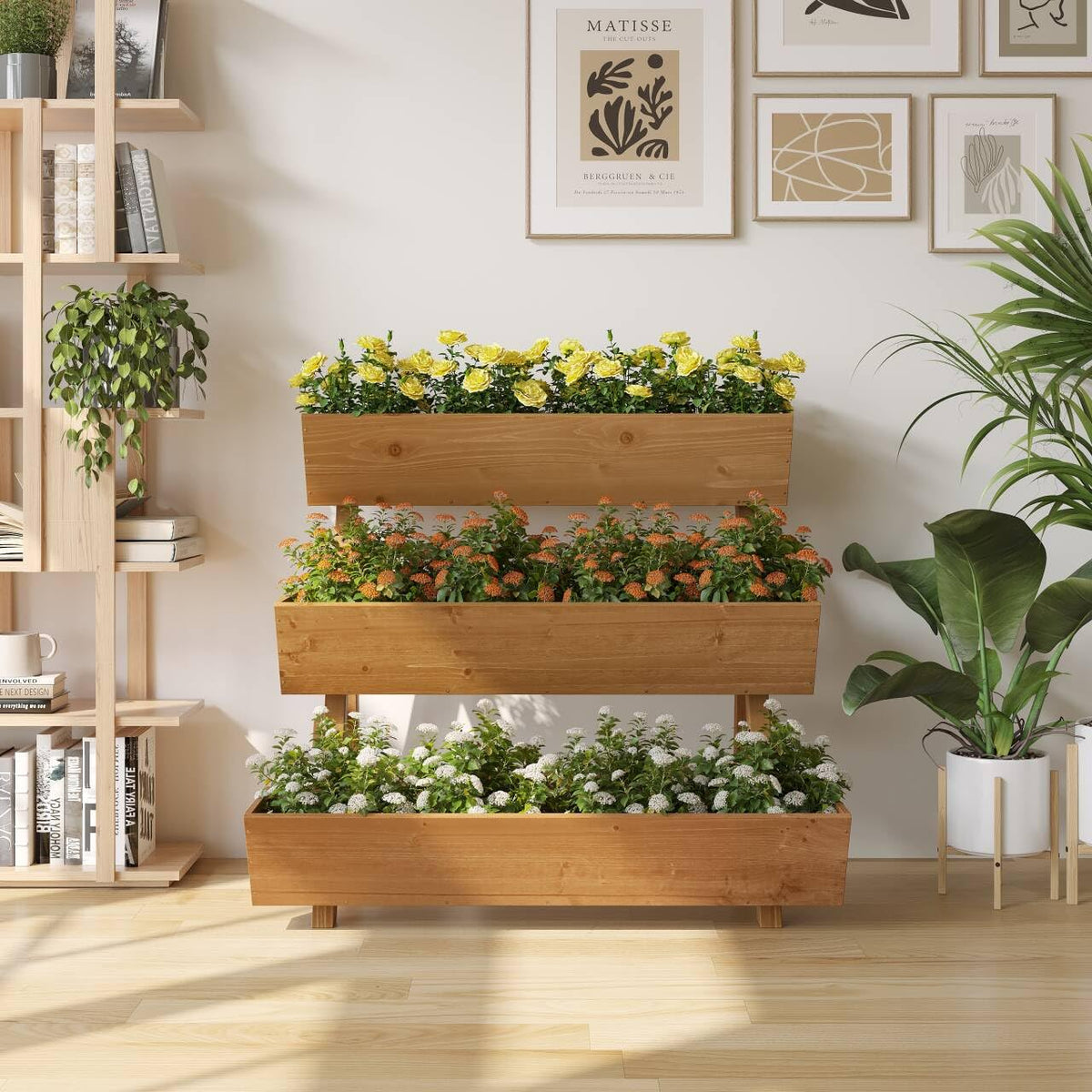 Dawnyard freestanding garden bed for balcony use.