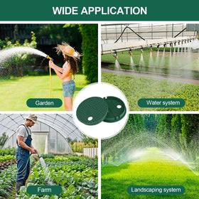 Dayker cover fits gardens, parks, campuses and greenhouses for reliable irrigation protection.