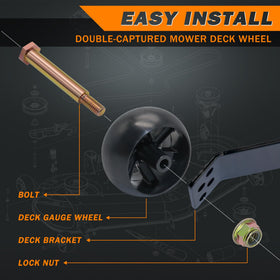 Dazakoot deck wheels packaging and components overview
