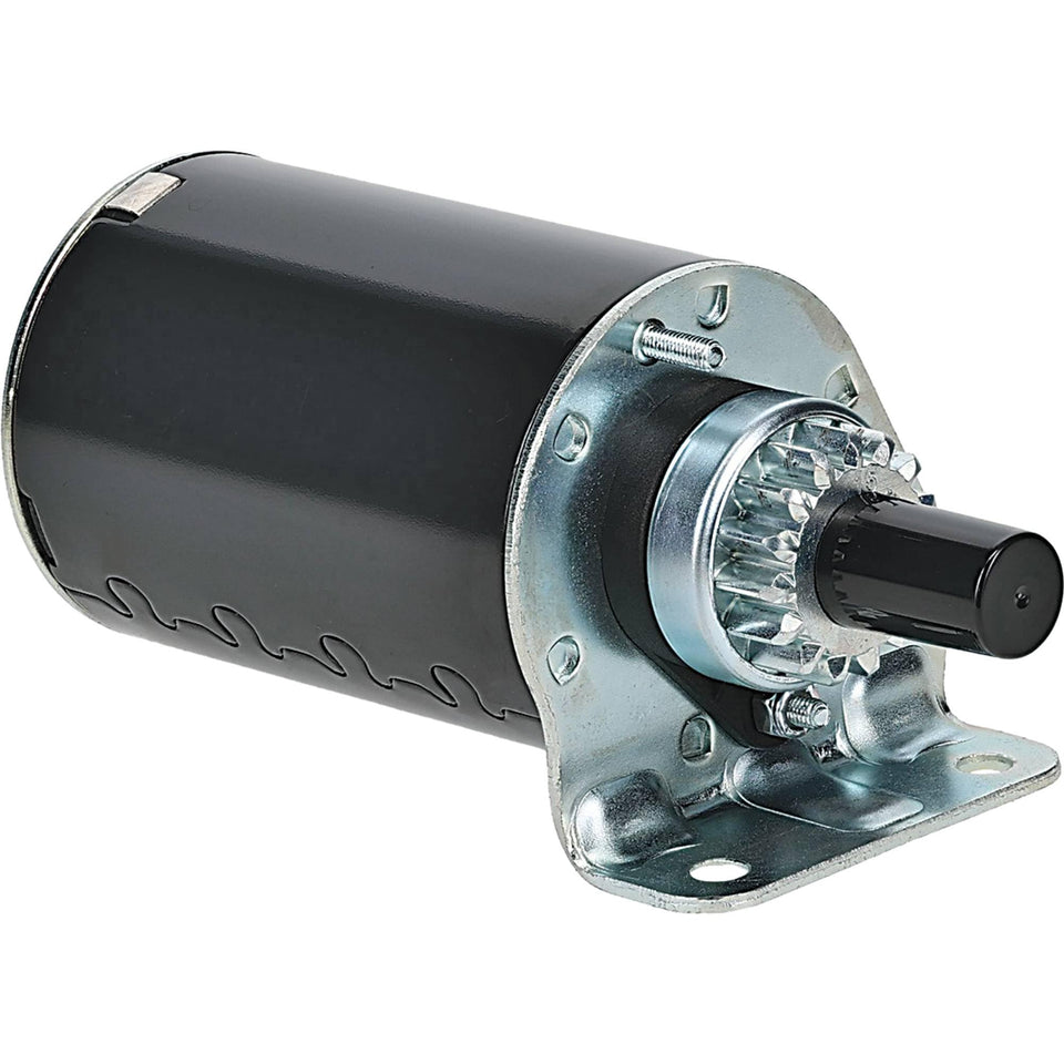 DB Electrical SBS0044 starter closeup shows 12V capacity for reliable starts.