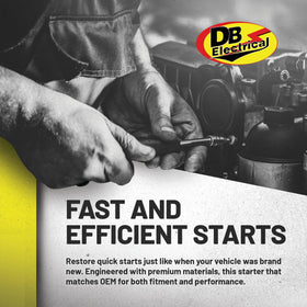 DB Electrical 410-22003 CCW rotation matches engine design for proper engagement.