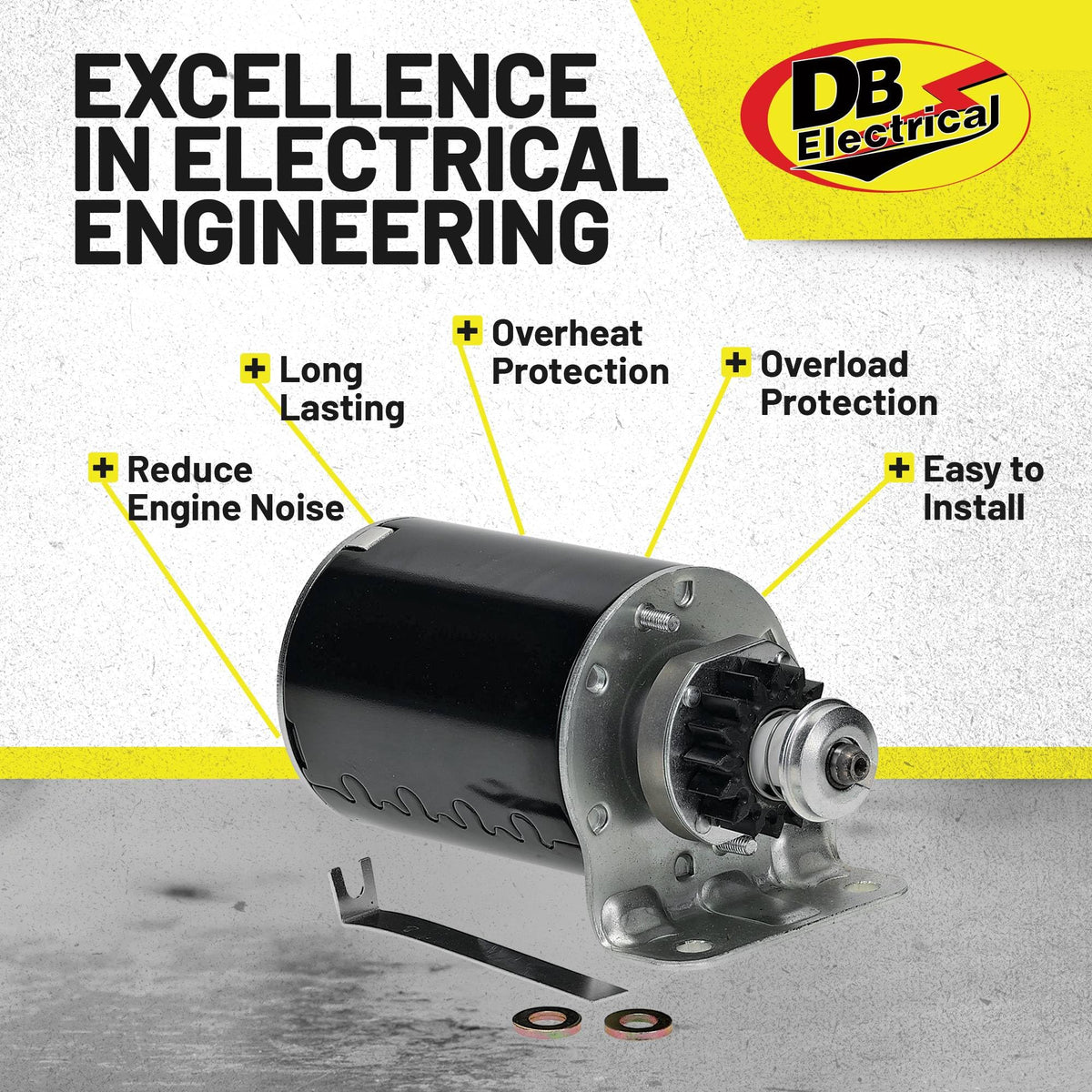 DB Electrical 410-22003 starter compatible with UTC engines improves reliability.