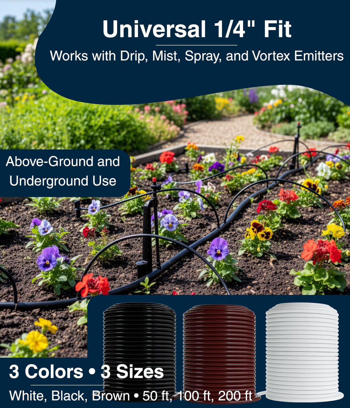 DBR Tech easy-cut tubing simplifies field installation and layout customization.