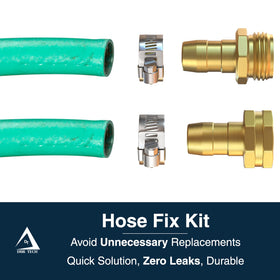 Ideal for DIY homeowners needing quick, trustworthy hose end replacements.