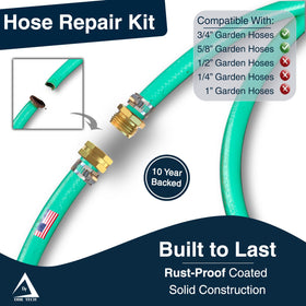 Stainless steel clamps from DBR Tech provide durable hose end fittings.
