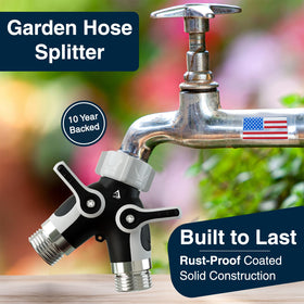 DBR Tech solid metal construction offers rust resistance for outdoors