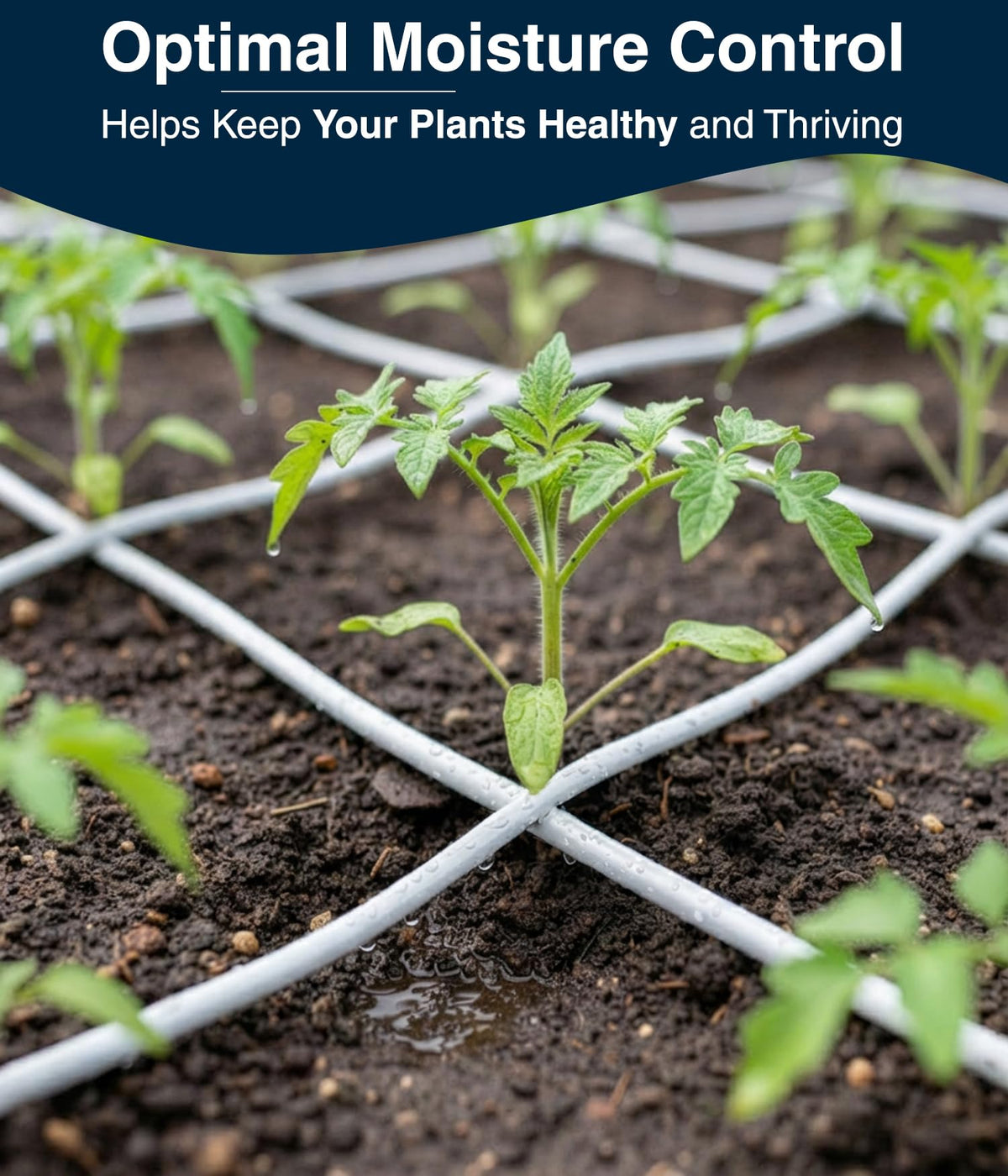 DBR Tech hydroponics-ready tubing supports consistent moisture for root health.