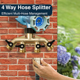 DBR Tech leak-resistant threads promote a snug seal with minimal dripping.