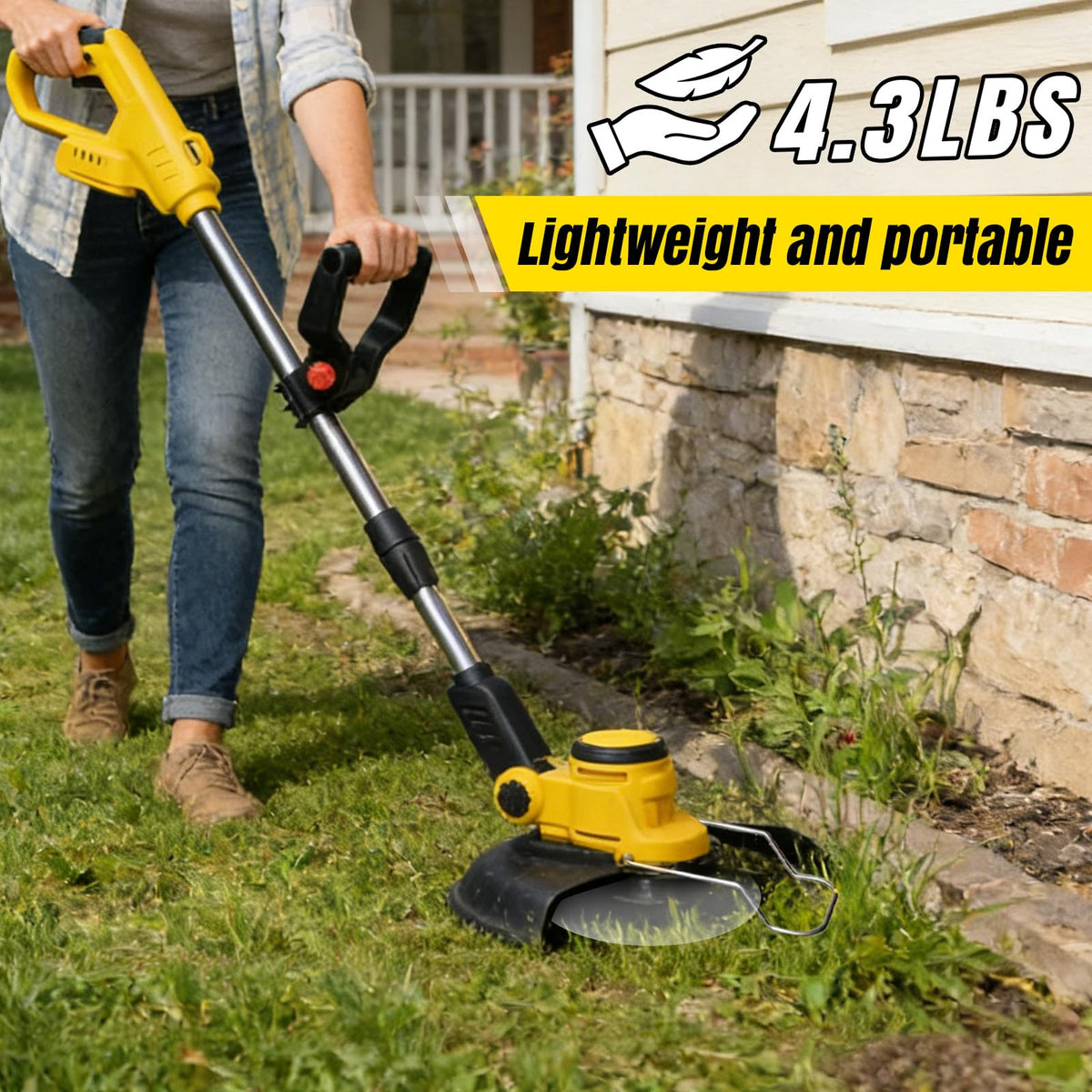 DBUOWM safety features include dual switches and blade guards