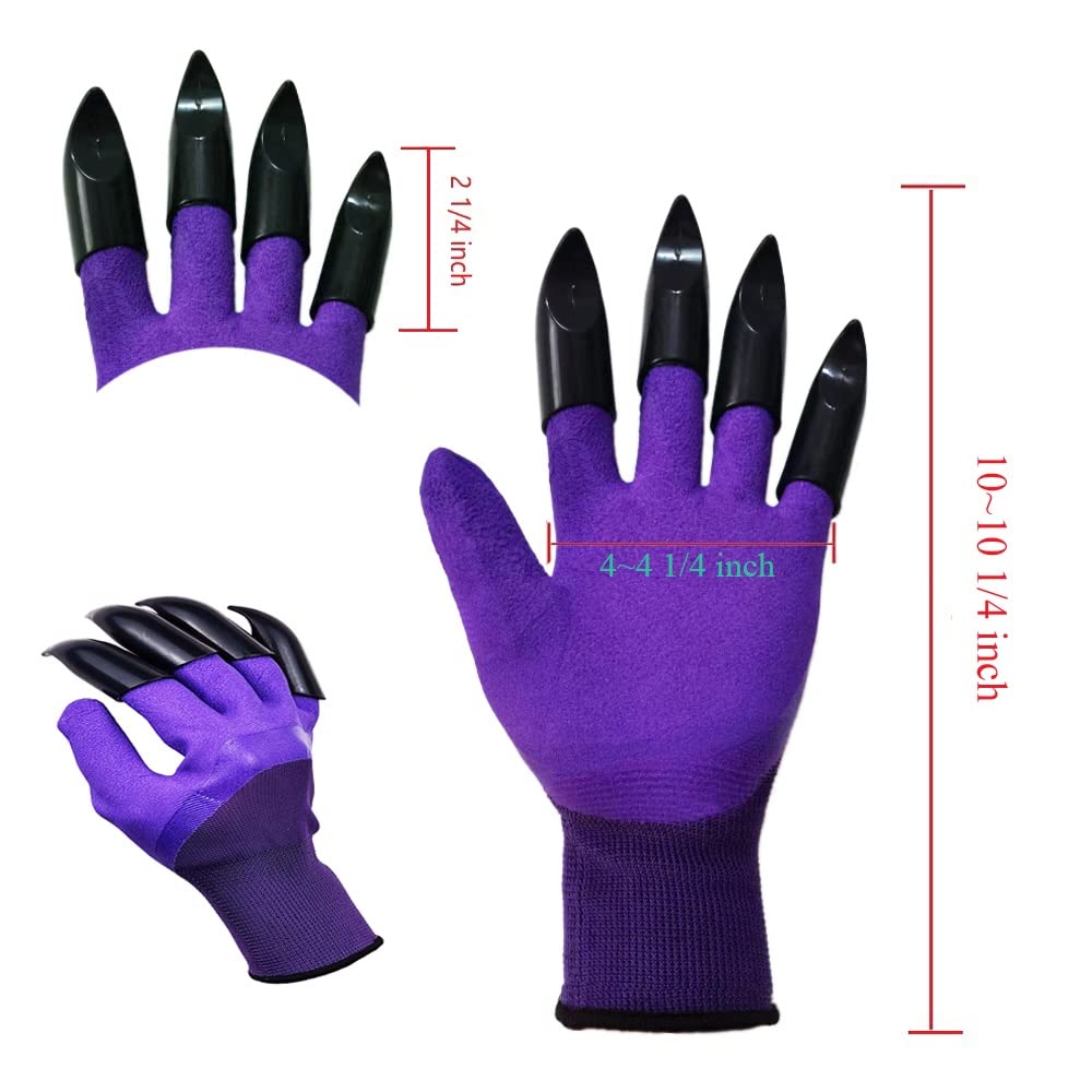 DCCPAA waterproof garden gloves with durable coating for all-weather use