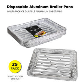 DCS Deals drip pan catches drippings while grilling meats and vegetables.