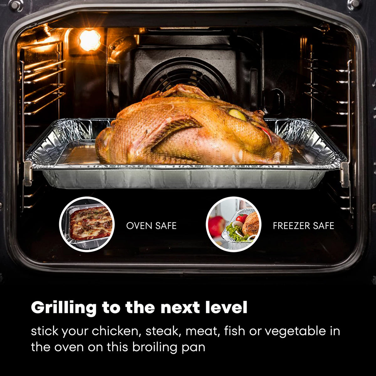 DCS Deals portable grilling pan for outdoor cooking and camping.