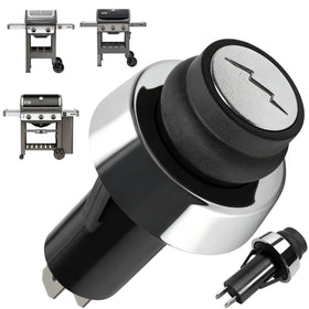 DcYourHome 66220 Spirit 2 igniter switch close-up shows durable rubber head