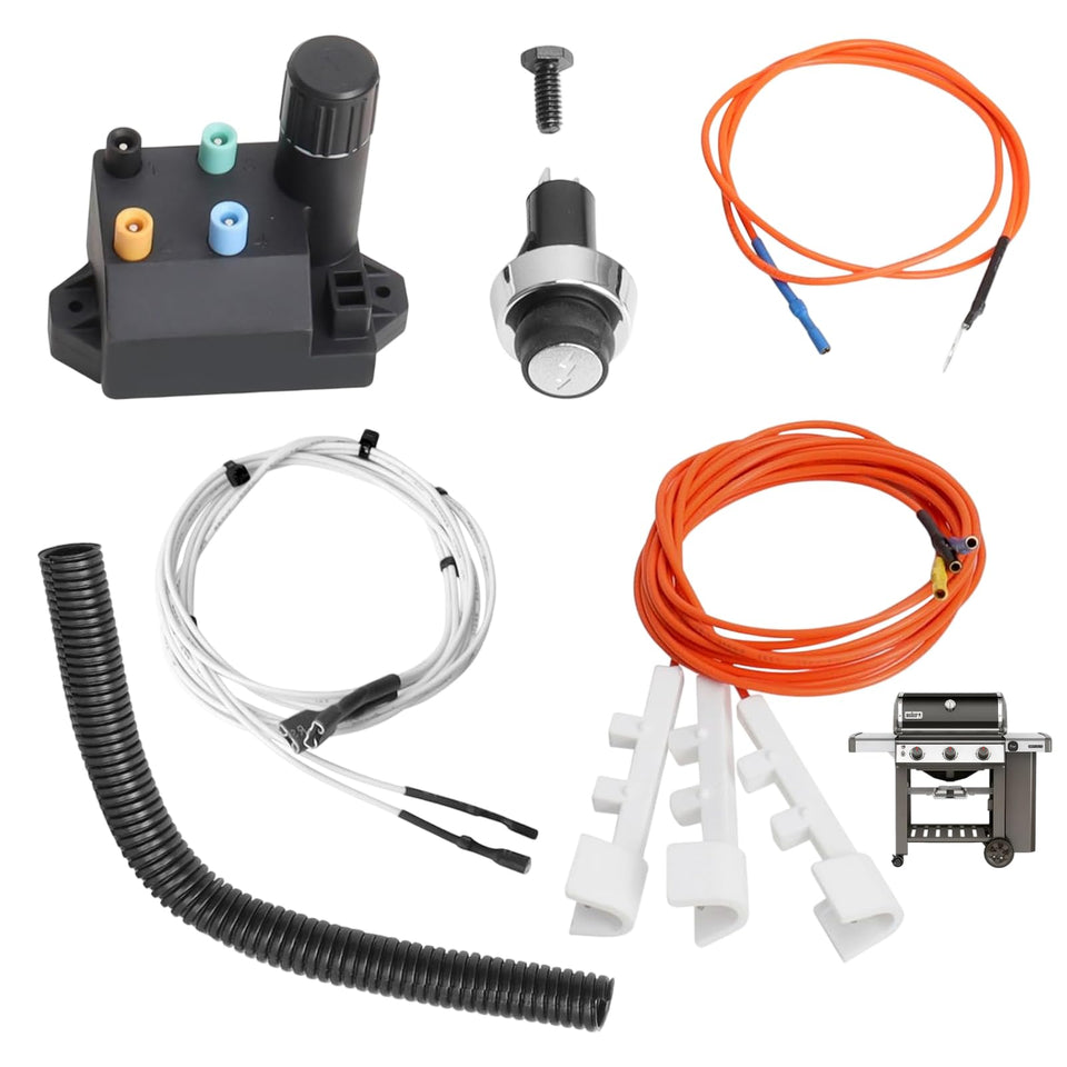 DcYourHome 66354 igniter kit front view for Weber GS4, quick-start ready.