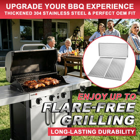 DcYourHome 3-burner replacement emitters support big cookouts with stable performance.