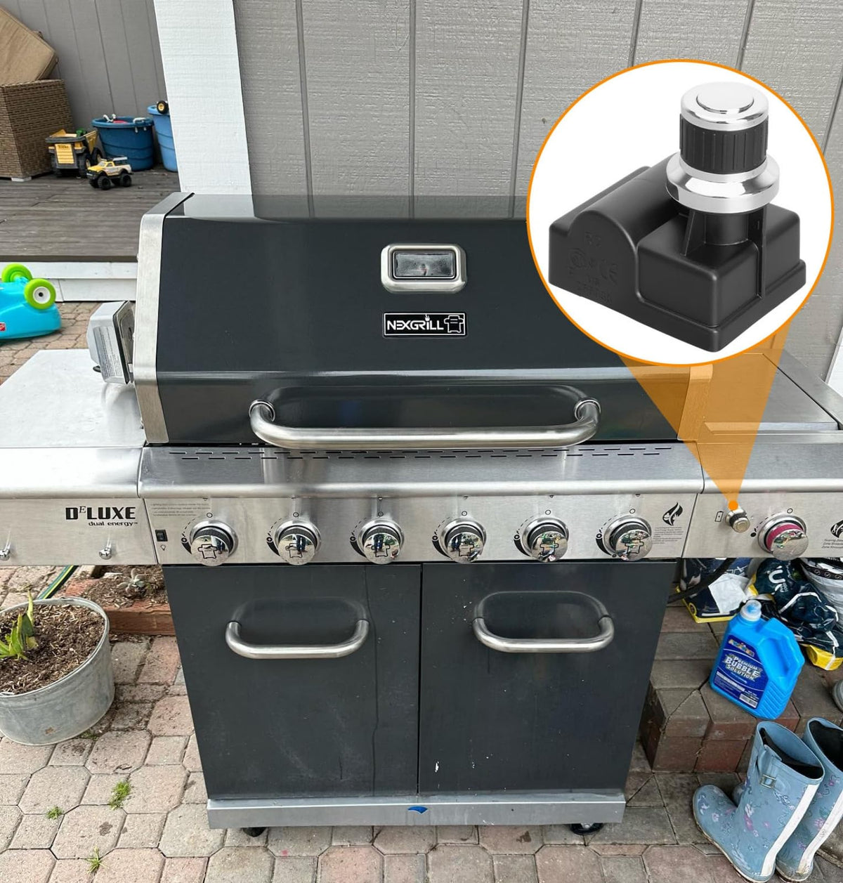 DcYourHome DHL-128-5Q smooth operation during grilling