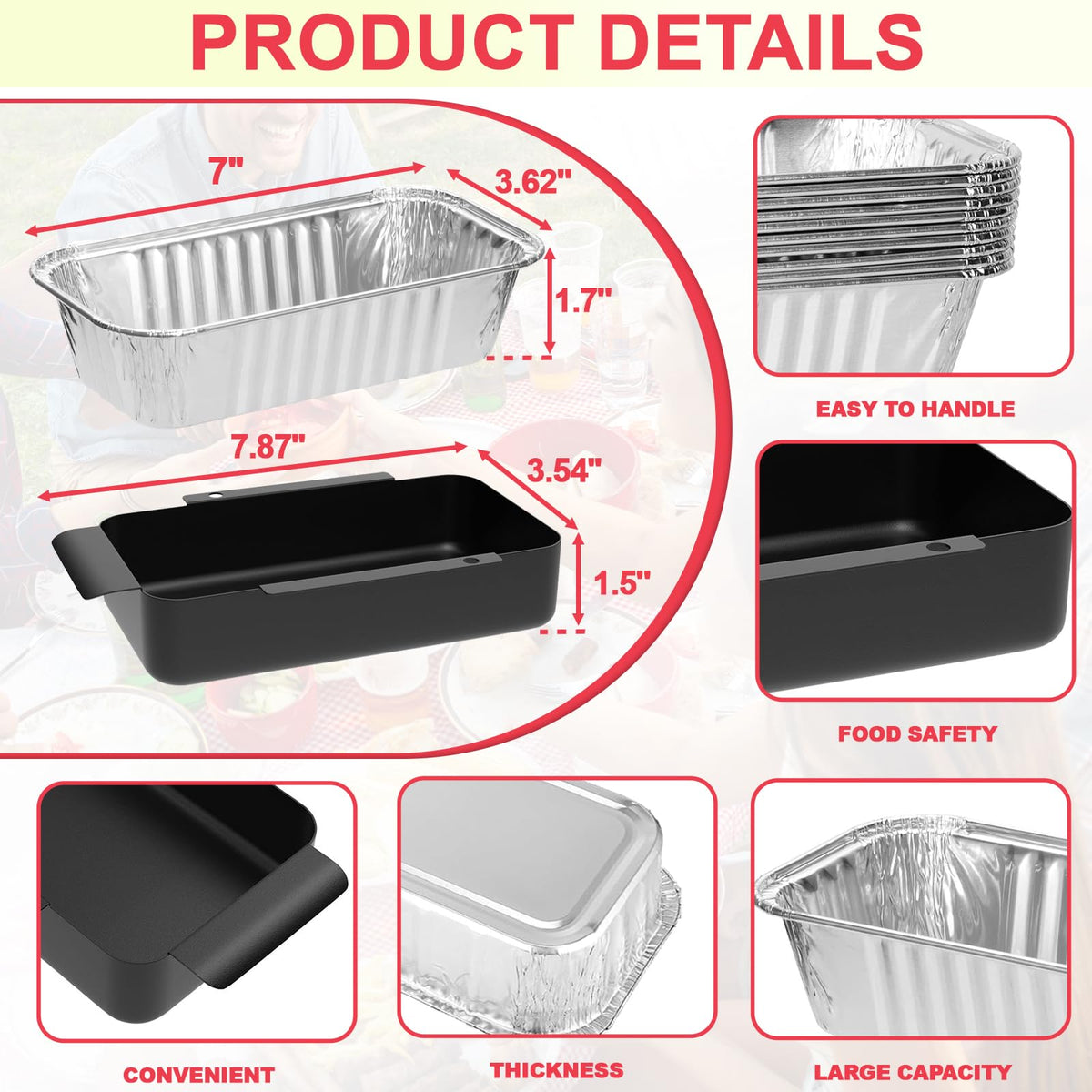 DcYourHome G416-0015-W1 CharBroil tray compatibility for reliable fit