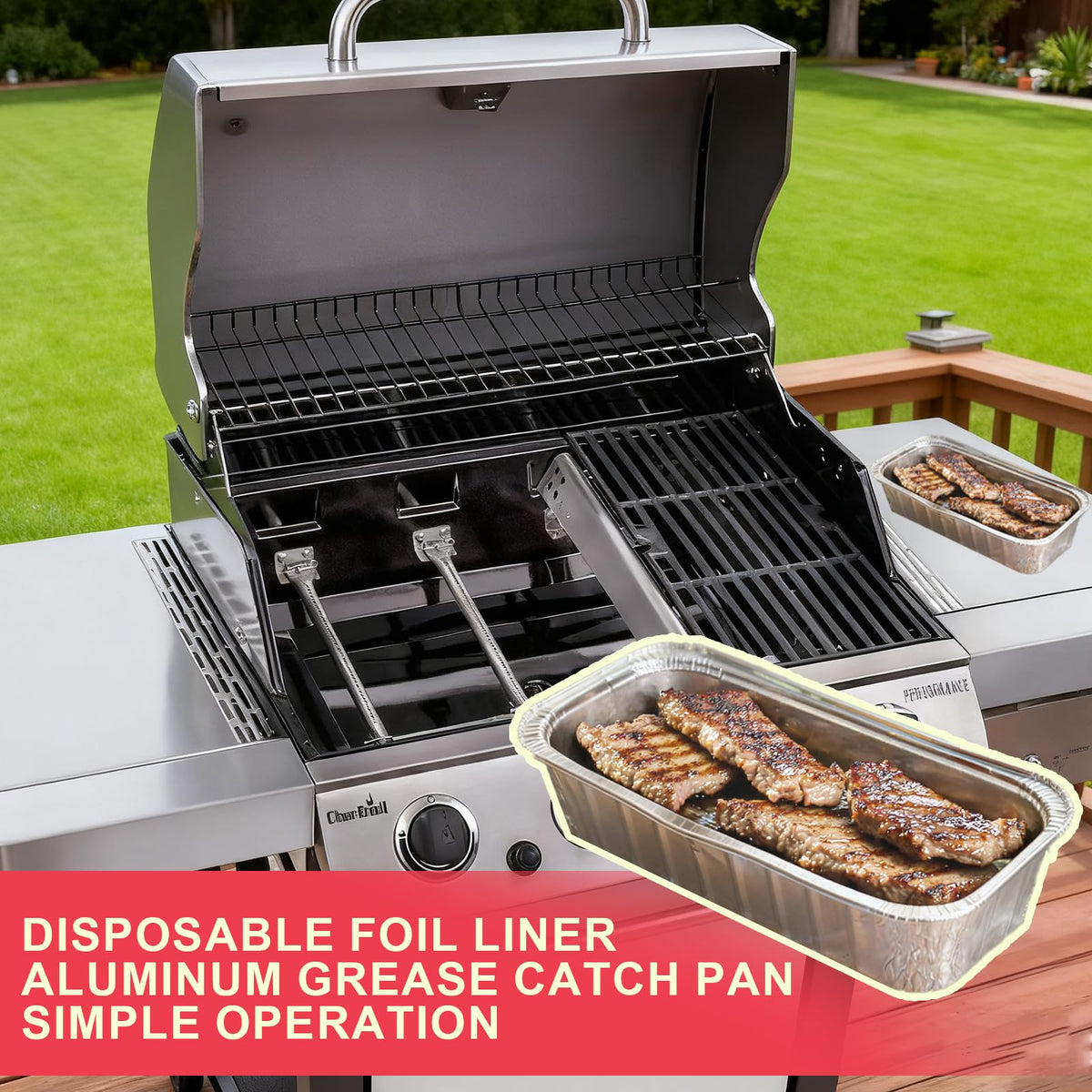 DcYourHome G416-0015-W1 large capacity drip pan reduces replacements