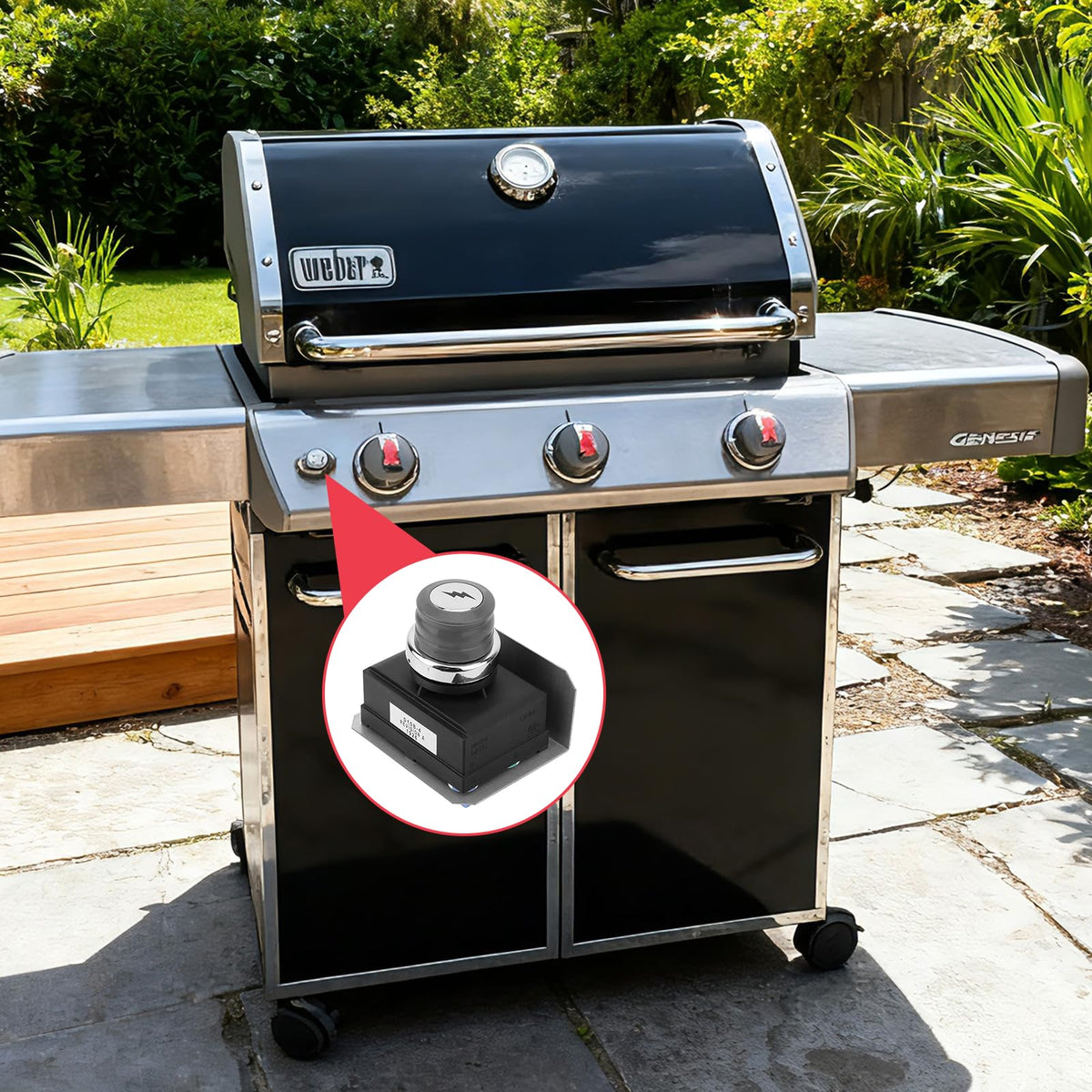 DcYourHome Genesis igniter kit includes replacement parts for seamless grill upgrades.