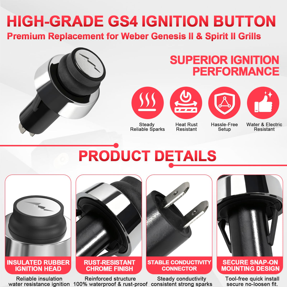 DcYourHome Genesis II compatibility shot shows versatile ignition switch replacement