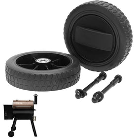 DcYourHome Kit0138 wheel for Traeger Pro 34-22 enhances mobility on patios.