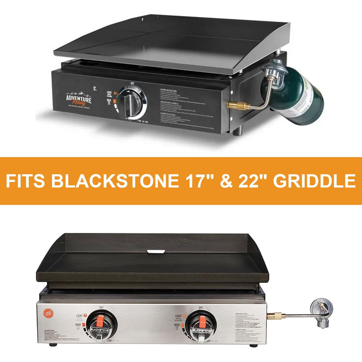 DcYourHome regulator delivers steady gas flow for reliable cooking at up to 25,000 BTU per hour.