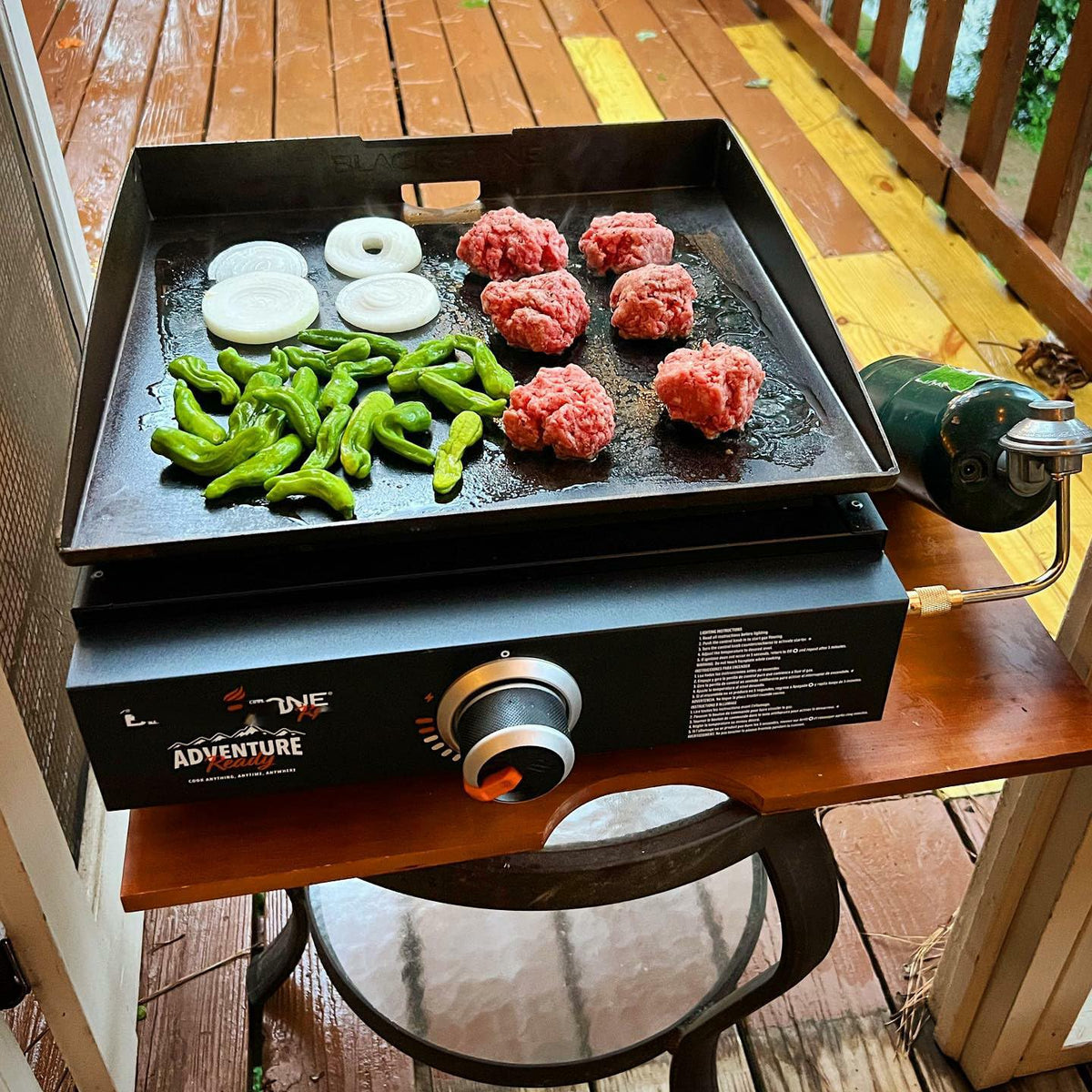 DcYourHome tool-free installation enables fast, secure connection to a main propane tank.