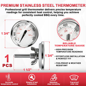 DCYourHome waterproof thermometer design keeps readings reliable outdoors