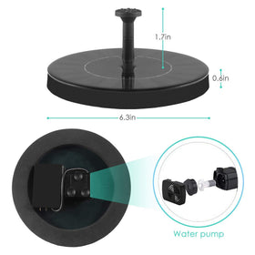 DDcafor free-standing solar panel kit for easy outdoor setup