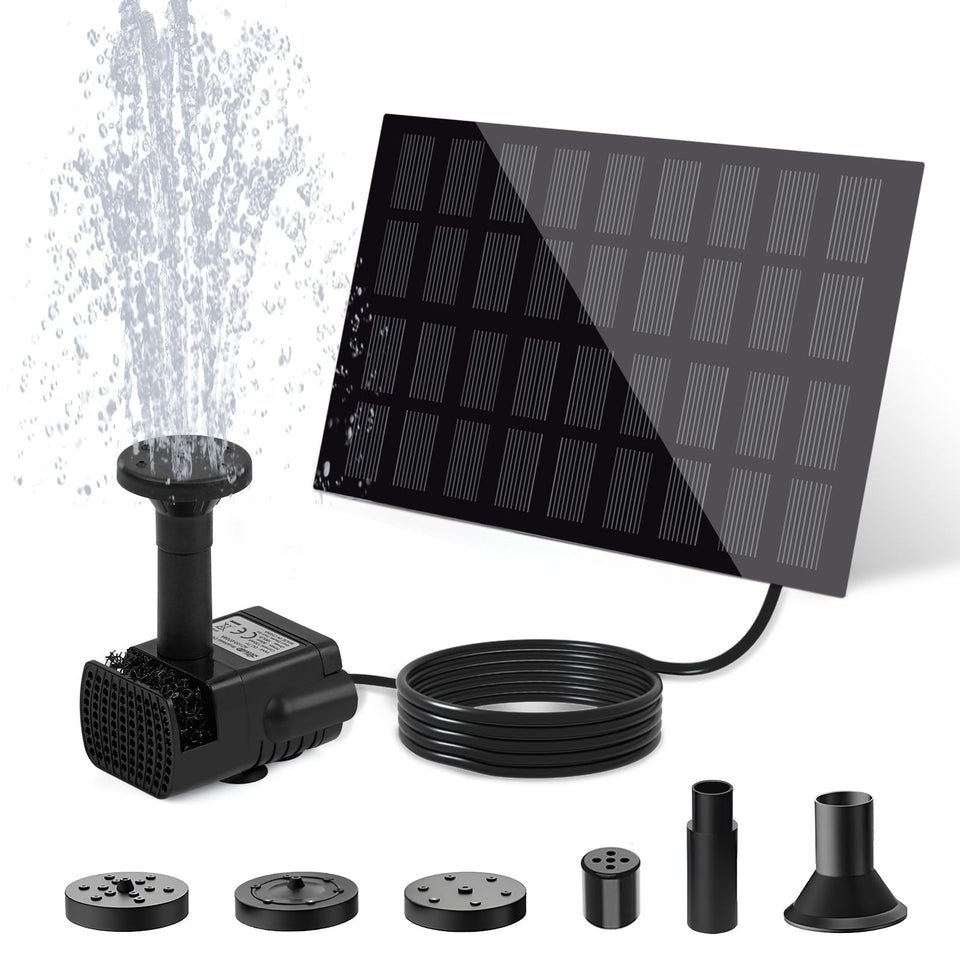 DDcafor solar panel kit for fountain in direct sunlight