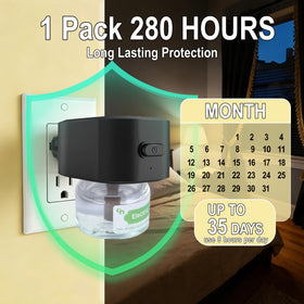 Ddrihlees indoor bedroom mosquito repellent provides calm nights.
